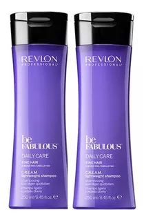 Duo Shampoo Cabello Fino Be Fabulous 250ml Daily Care Revlon