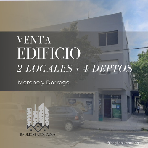Edificio 2 Locales + 4 Depto 3 Ambientes (2 A Terminar) Y Terraza Para Seguir Construyendo