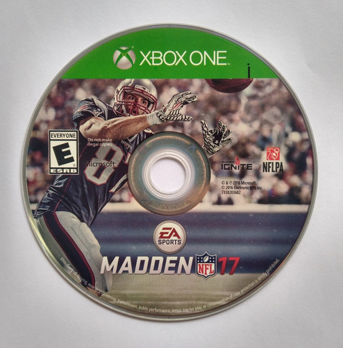 Madden 17 Xbox One (Reacondicionado)