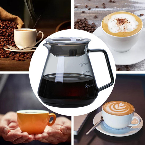 2x Vaso Para Verter Sobre La Cafetera Goteo Manual Servidor