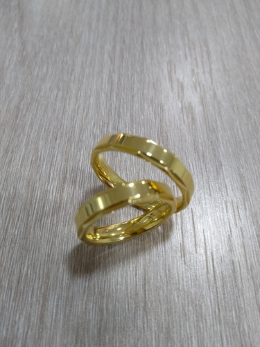 Argollas Matrimoniales En Acero InoxDiseño Moderno