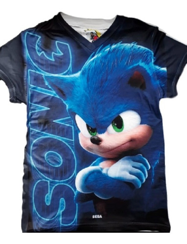 Nuevo Diseño Camiseta Sonic