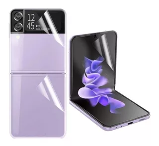 Film Hidrogel Protector Samsung Z Flip 3 Pantalla + Dorso