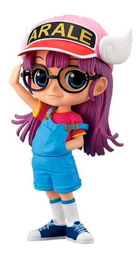 Figura Dr. Slump Arale Norimaki Cabello Morado Q Posket