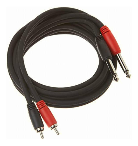 Pig Hog Pd-r1406 Dual Rca (male) To Dual 1/4  Mono (male)