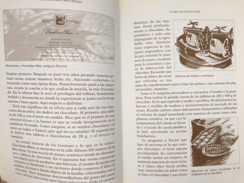 Chocolate Oro Líquido. García Curado, A. (Usado)
