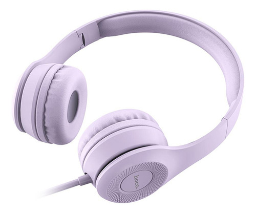 Auriculares Con Cable Hoco W21 - Violeta