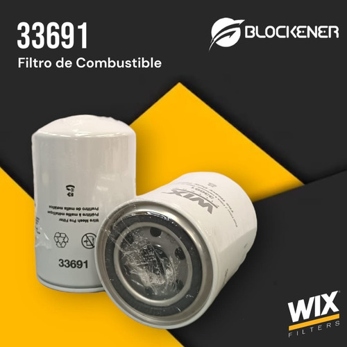 Filtro Combustible Wix 33691