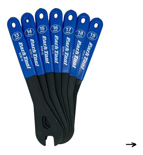 Jogo De Chave Cone Park Tool 13 A 19mm Scw-set - 7 Peças