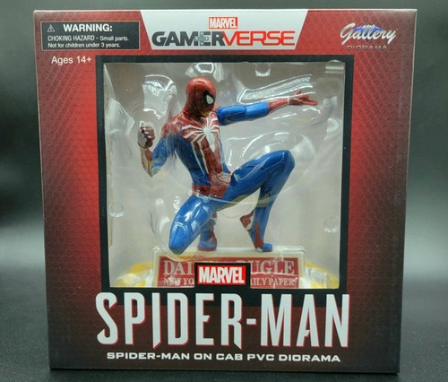 Marvel Gallery Ps4 Spider-man On Taxi Statue
