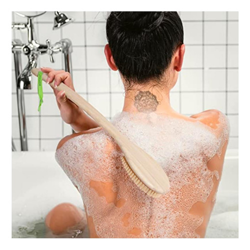 Ecotools, Bristle Bath Brush, Cepillo Para Baño, Cerdas