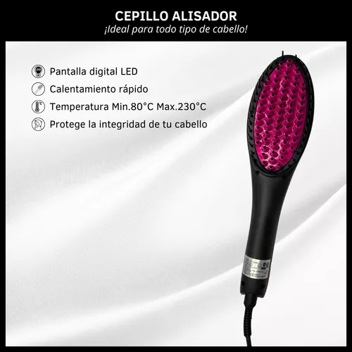 CEPILLO MOLDEADOR PARA EL CABELLO CON TEMPERATURA