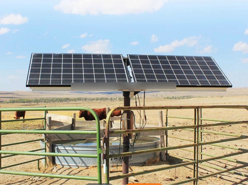 Imagen 3 de 9 de Kit Bomba Agua Sumergible Solar 2 Hp Hasta 203 Mts Panel Dir