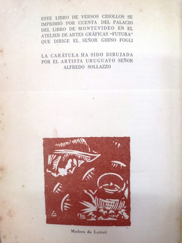 Paja Brava Versos Criollos / El Viejo Pancho (Usado)