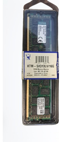 Memoria 16 Gb Server Fru Ibm 49y1583