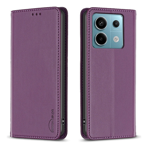 Funda Tipo Cartera Con Ranura Para Tarjetas De Piel Abatible