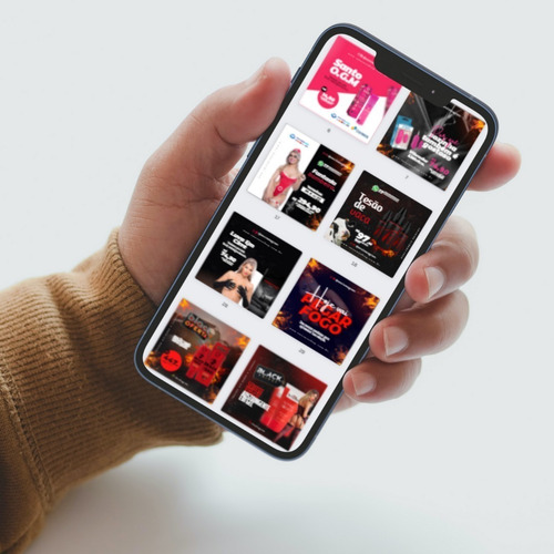 Imagem 3 de 6 de Pack 50 Artes Mídias Sociais Sexshop Editáveis No Canva