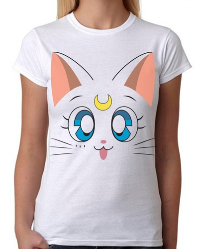 Blusa Sailor Moon Artemis Cara  $240