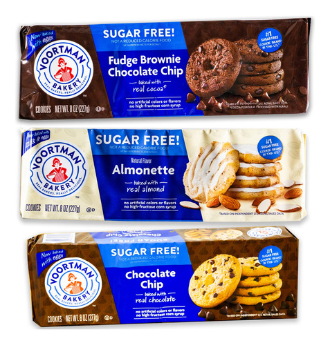 Galletas Sin Azúcar Variadas Con Chispas De Chocolate Y Más