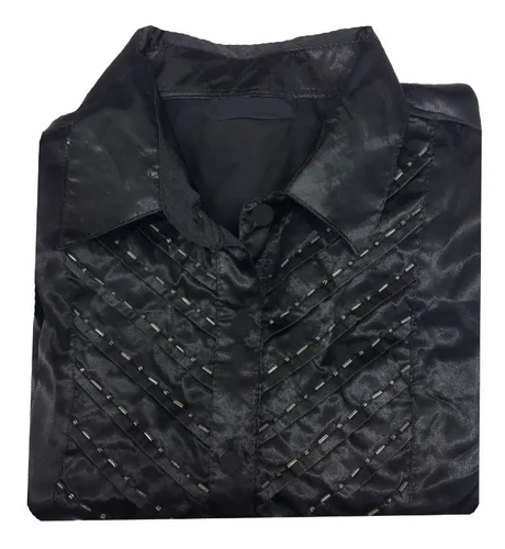 Camisa amplia bordada mexicana cheap