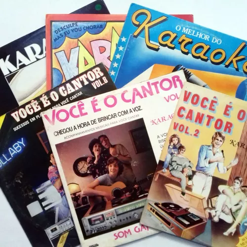 Lp Vinil - Você É O Cantor - Karaoke - Som Game