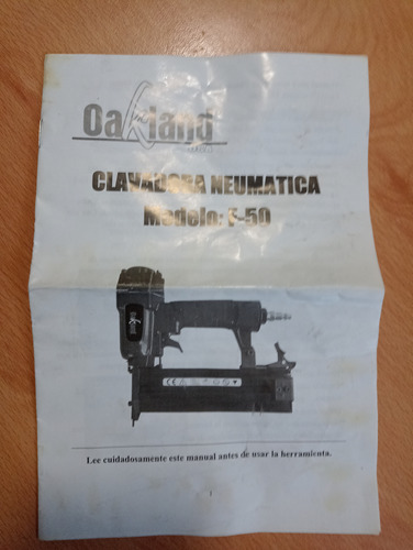 Clavadora Neumática Modelo F50