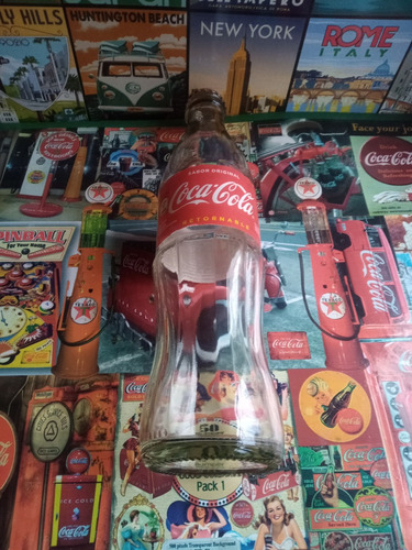 Botella Vacia Coca & Cola Retornable De Bar 350 Ml  Belgrano