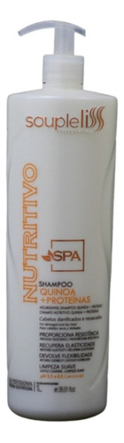 Shampoo Spa Nutritivo Soupleliss 1l Quinoa Proteínas