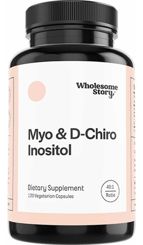 Myo Inositol & D-chiro 40:1 (120 Cápsulas) Wholesome Story