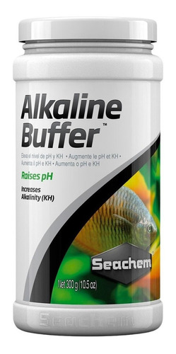 Seachem Alcaline Buffer Aumenta E Trava O Ph Aquário 300g