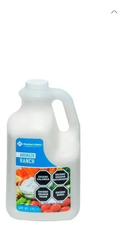 Aderezo Ranch Para Alitas, Ensaladas Member's Mark 3.78 L