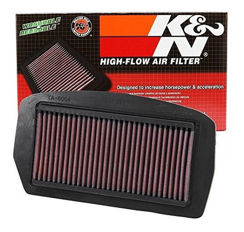 K & N Ya-6004 Filtro De Aire De Reemplazo Yamaha De Alto Ren