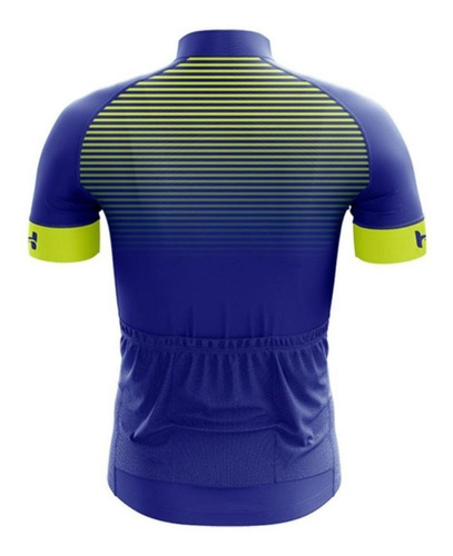 Imagem 2 de 3 de Camisa Ciclismo Jersey Feminina Ciclista Neon Manga Curta