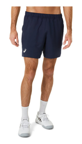 Short Tennis Asics Court 7in Azul Hombre 2041a260.400