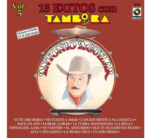 Antonio Aguilar Con Tambora Vol 5 Cd
