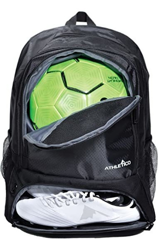 Athletico - Bolsa De Viaje Deportiva, Negro