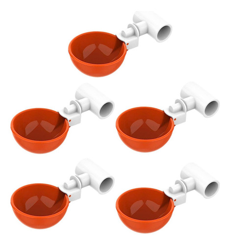 Bebedero Para Patos Regaderas Para Aves Corral 5pcs Vasos