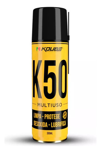 Limpa Contato Elétrico Spray 300ml + Óleo Wd K50 300ml Koube