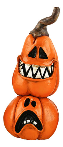 2 Estatuilla De Resina De Halloween, Adornos Calabaza