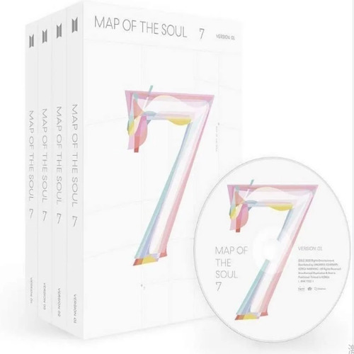 Album Bts Map Of The Soul 7, Aleatorio With Doblado Poster