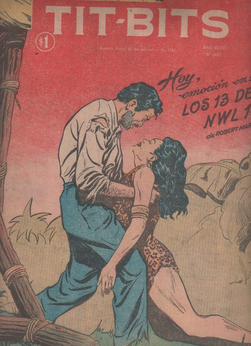 Antigua Revista ** Tit - Bits  ** Año 1955 Nº 2413