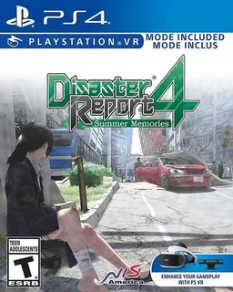 Disaster Report 4 Summer Memories Nuevo Ps4 Físico Vdgmrs