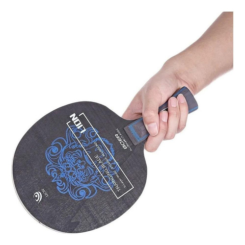 Raqueta de ping pong Boer Lion gris FL (Cóncavo)