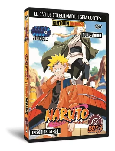 Naruto Clássico Dublado + Filmes + Ovas Em Dvd