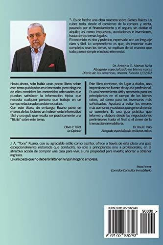 Bienes Raices. Manual Practico De Compra, Venta Y Administr, De Ruano, J.a. \ To. Editorial Createspace Independent Publishing Platform, Tapa Blanda En Español, 2018