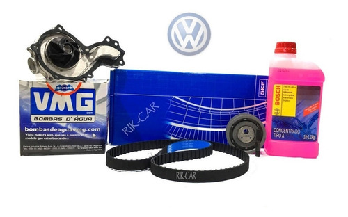 Kit Distribucion Skf  + Bomba + Refrig Vw Senda Gol Saveiro