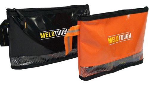 Melotough Waterproof Material 12 Inch Zipper Tool Pouch 2 Pa