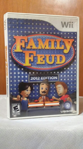 Family Feud 12 Edition Con Manual Wii Od St Mercado Libre