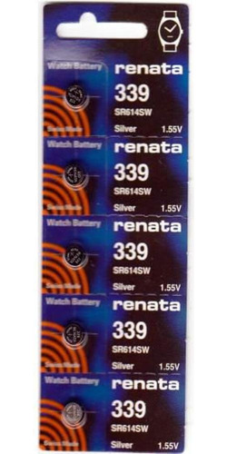 339 Renata Reloj Bateria 5uds