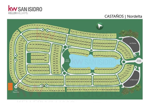 Lote | En Venta | Interno | Castaños| Nordelta | Tigre